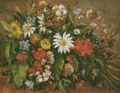 Fleurs, 1871 - Gustave Courbet